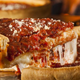 deep dish pizza